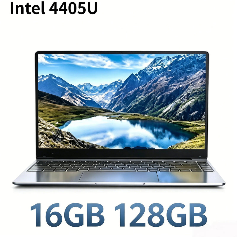 Intel Pentium 4405U 15.6 Inch Ultra Slim Laptop 16GB RAM 2TB SSD Gamer Notebook 1920x1080 Office Gaming Study PC Pro