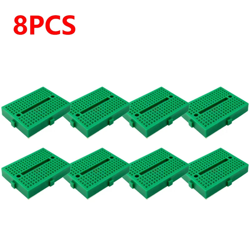 1-10PCS SYB-170 Mini Solderless Prototype Breadboard 170 Holes Breadboard Prototype Board 35x47mm for Small DIY Kits