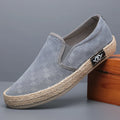 2023 Men's Canvas Shoes Hot Sale Lightweight Comfortable Low-cut Vulcanized Shoes Men Espadrille Non-slip Casual Shoes Men Flats