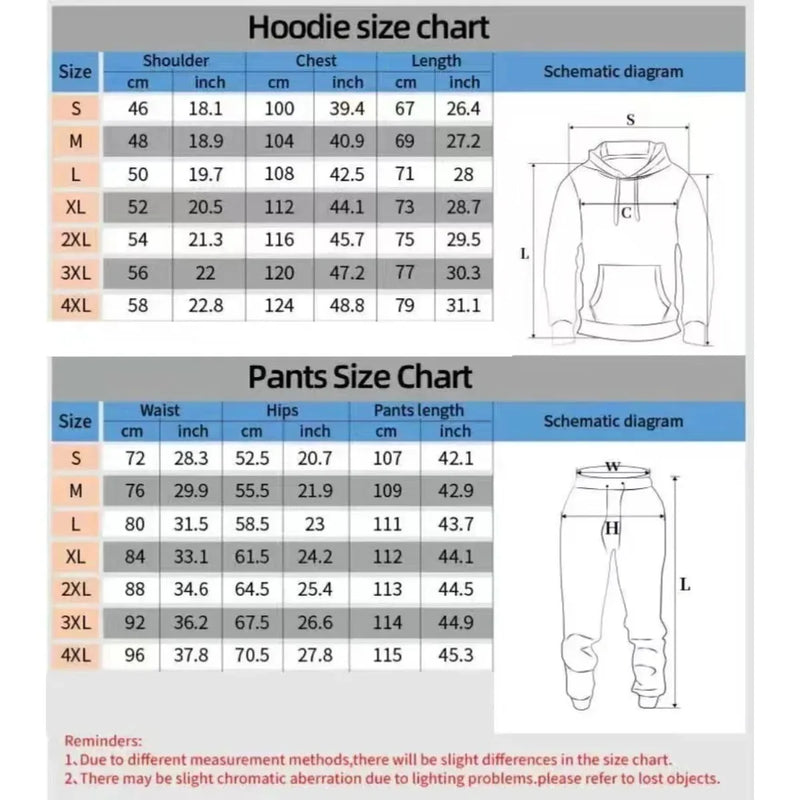 Men Women Autumn Winter Hooded Cotton Pants Set Fashion Casual Letter Printed CottonPants Sports Suit - View 6 | SAMAG