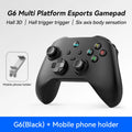 G6 wireless mobile game controller with Hall trigger and Hall joystick supporting switch/pc/android/IOS