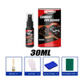 30/120ml Car Motorcycle Exhaust Pipe Cleaner Car Rust Remover with Gloves and Brush Repair Maintenance Tool Set Car Clean Tools
