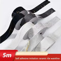 1pc 196.85inX3.94in Self-adhesive Wall Sticker, Waterproof and Anti Fouling Decoration, Whole Wall Background Wall Wallpaper