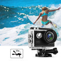 Ultra HD 4K Action Camera 30fps/170D Underwater Helmet Waterproof 2.0-inch Screen WiFi Remote Control Sports go Video Camera Pro