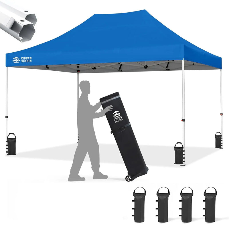10x15 Commercial Pop Up Canopy Tent, Outdoor Portable - View 8 | SAMAG