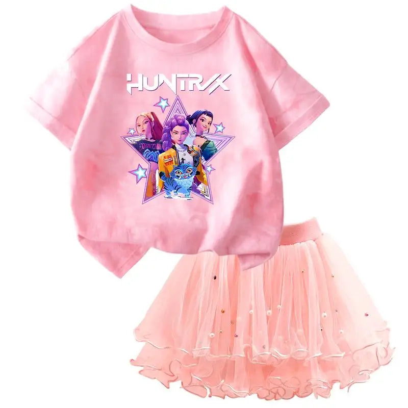 K - Pop Hunters Zoey Mira Rumi Kids T Shirt Summer Girl - View 10 | SAMAG