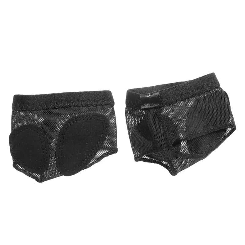 1pair Professional Dance Toe Pad Practice Shoes Foot Thong Half Sole Gymnastics Ballet Socks