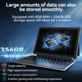 2-in-1 10.1 Inch Tablet Laptop Intel 6500Y 8GB+256GB SSD 1280*800 350Nits Windows 11 Type-C USB3.0 micro HDMI Wifi5 BNCF W1001