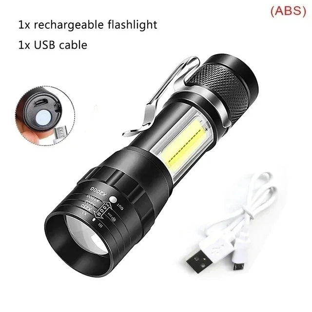 High Strong Power Led Flashlights Tactical Emergency - View 7 | SAMAG