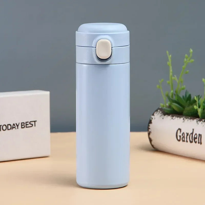 Smart Thermos Mug Mini Stainless Steel Thermos Cup Portable Leak Proof Water Cup with Filter Water Vacuum Tea Coffee Bottle Cup