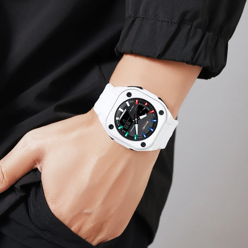 SKMEI Business Sports Digital Electronic Watch Fashion  Quartz Watches For Mens Women 4 Alarm Waterproof Wristwatch Reloj Hombre