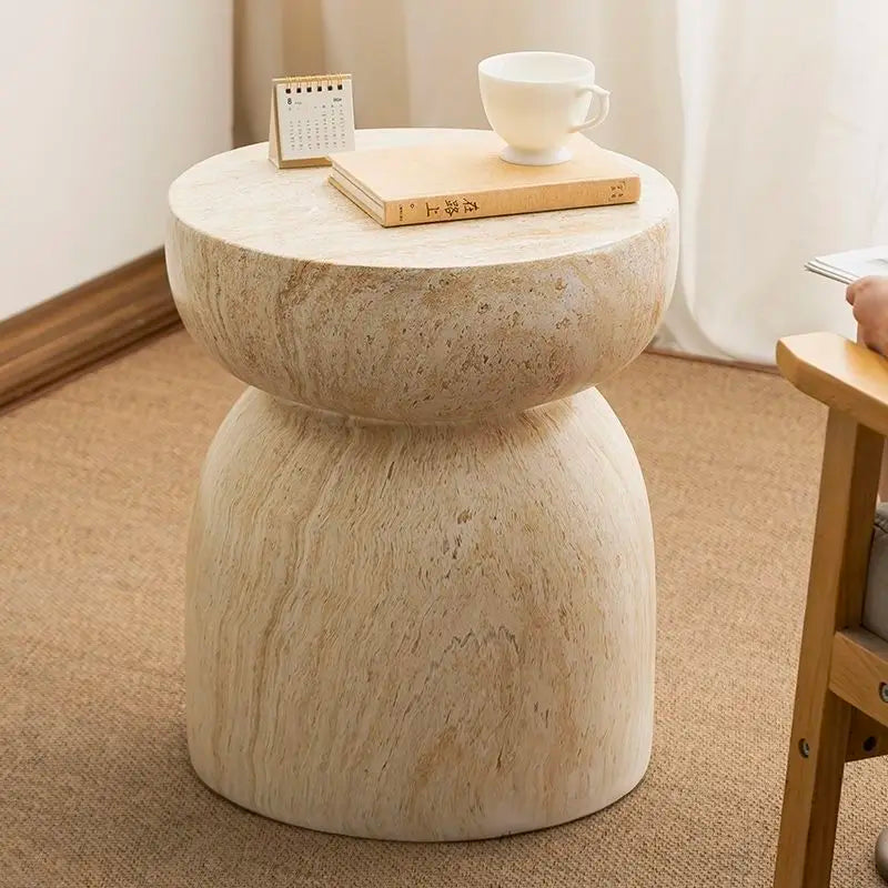 Simple Modern Sofa Side Table Coffee Table Creative Study Round Tables Balcony Art Corner Tables Home Bedroom Bedside Tables