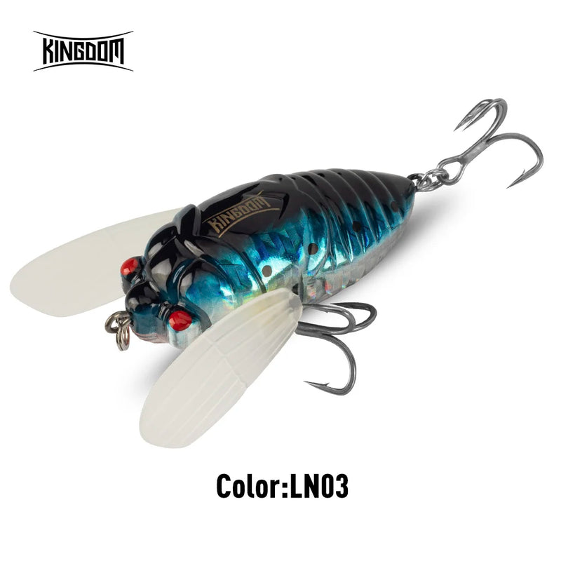 Kingdom Fishing Lure Bionic Cicada 40mm5.5g 55mm12.1g | SAMAG