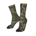 Custom Cute Military Camo Camouflage Army Socks Women Men Warm 3D Printing  Sports Basketball Socks