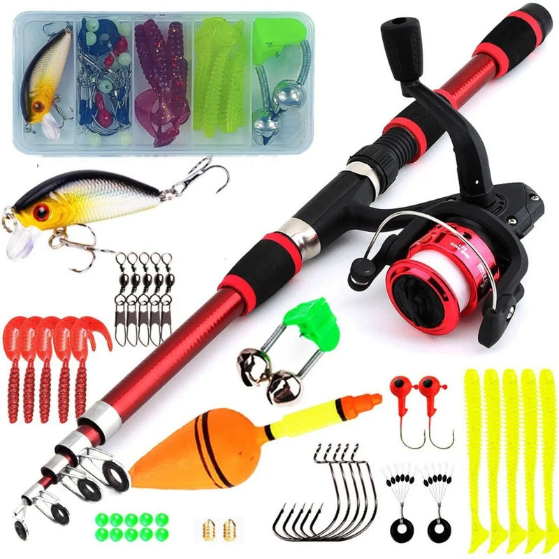 1.8M Length Spinning Fishing Rod 5.2:1 Gear Ratio 3BB - View 9 | SAMAG