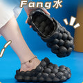 Comwarm Bubble Ball Women Sandals New Summer Women Clogs Garden Shoes House Massage House Slippers Closed Toe Anti-Slip Sandals
