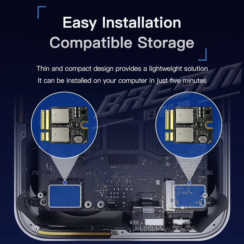 MAC Studio M1 SSD Solid State Drive Kit Compatible Storage Toshiba/San Disk 4T/8T New Particles Upgrade Memory DIY Reair Kit