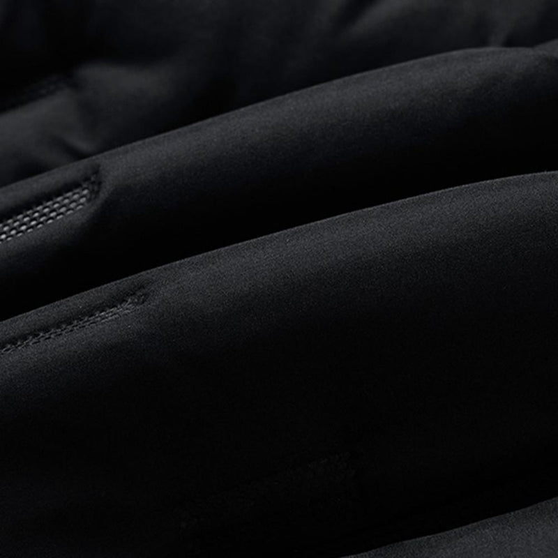 Men Autumn Winter Thickened Waistcoat Hooded Sleeveless Zipper Placket Vest Coat Down Vest Outwear Men's Iinsulated Vest