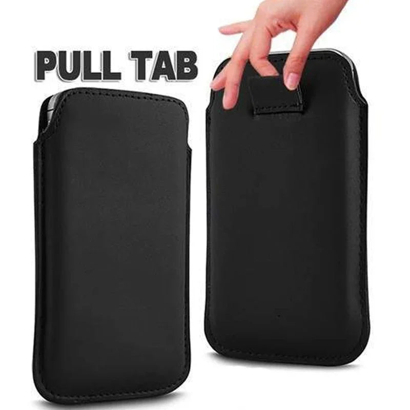 Mobile Phone Bag For BlackBerry Motion Aurora Case Universal Leather Sleeve Coque For BlackBerry DTEK60 Leap DTEK50 Pouch Case