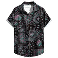 Summer Men's Social Casual Hawaiian Floral Short Sleeve | SAMAG