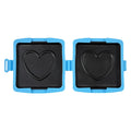 Portable Quick Heating Microwave Oven Toaster Removable Non-Stick Plates Silicone Microwavable Cookware Panini Press