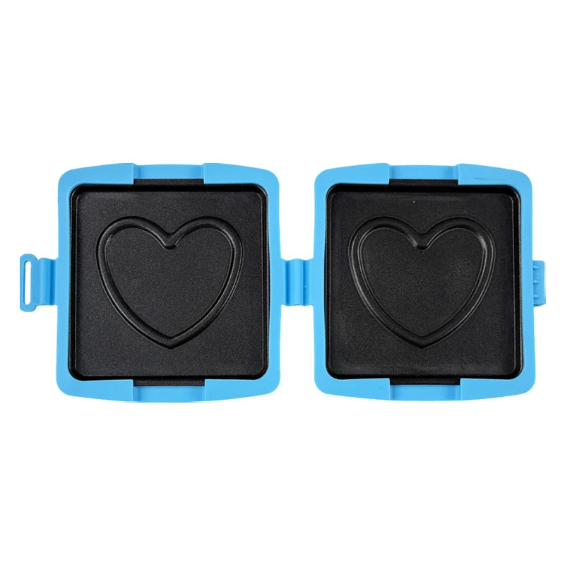 Portable Quick Heating Microwave Oven Toaster Removable Non-Stick Plates Silicone Microwavable Cookware Panini Press