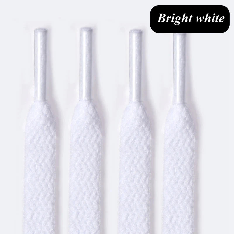 Flat AF1 Sneakers Shoelaces Canvas Basketball Shoelace Black White Color Classic Shoes laces 36colors Shoe Lace Accessories