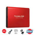New Arrival Portable SSD USB3.2 Type-C High-speed Solid State Drive External Storage Hard Disk  ﻿