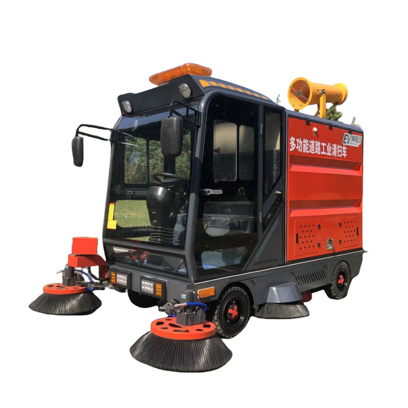 YG Customized Electric Industrial Road Sweeper Road Cleaning Machine Road Sweeper Street Sweeper