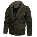 Men Winter Down Jackets Thicker Warm  Casual Fleece Jackets High Quality Male Multi-pocket Cargo Jackets And Coats EU Size 3XL