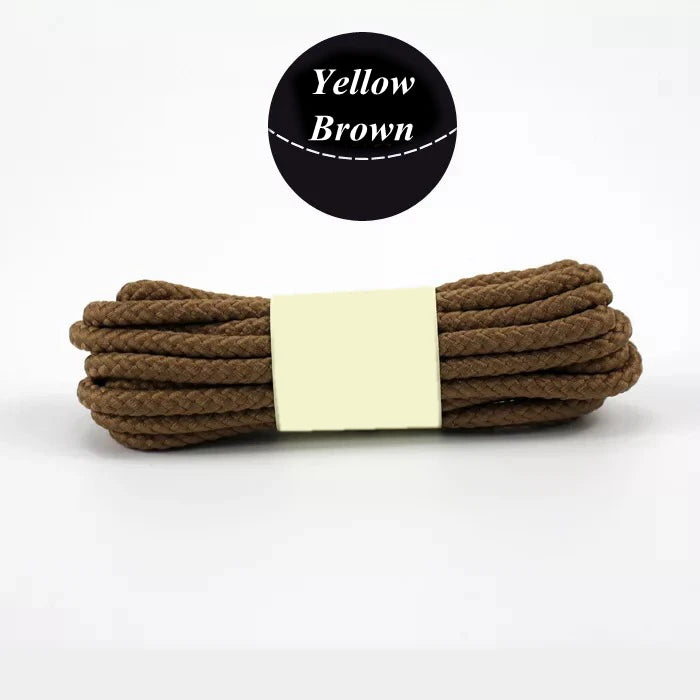 1Pair Outdoor Strong Round Shoelaces Sneaker Shoe laces High Top Walking Hiking Boot Laces Shoes Strings Quality Bold Shoelace