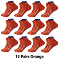 12 Pairs Summer Socks Men's Ankle Running Sports Mesh | SAMAG