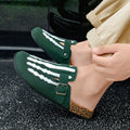 Men Shoes Cork Clogs Arch Support Fashion Mules For Classic Potato Women's Shoes Cozy Cork Footbed Lady Clogs Slippers