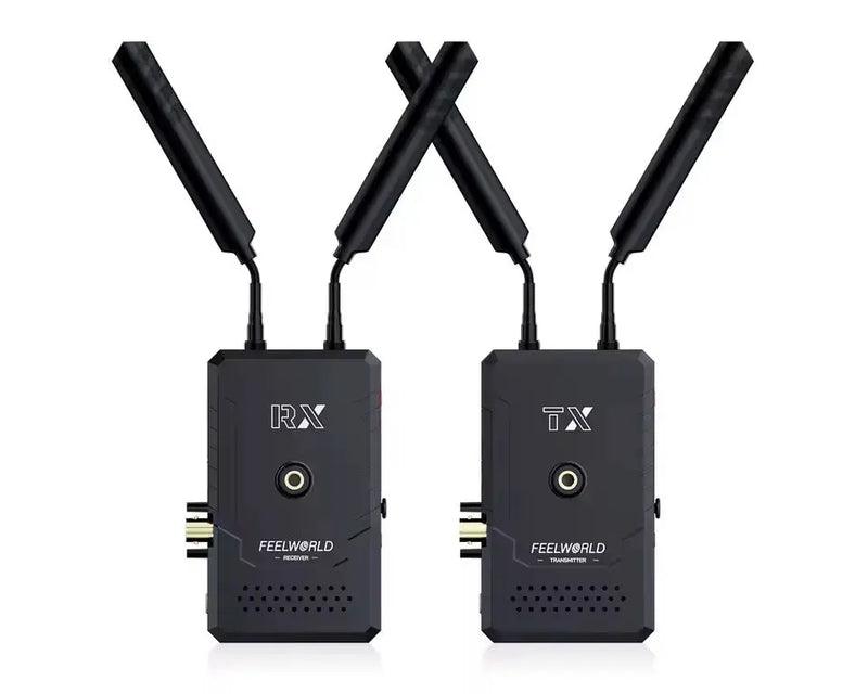 FEELWORLD WTRS 4K Wireless Transmission Kit Full Duplex Intercom Record Playback Lightweight Mountable For DSLR Mirrorless Live