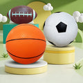 Elastic Inflation Mini Basketball Beach Balls - View 3 | SAMAG