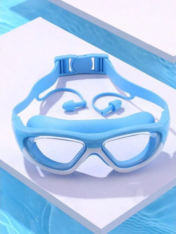 Oversized Swimming Goggles, Anti-Fog Anti-Water Silicone | SAMAG
