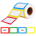 50 - Colorful Blank Handwritten Name Stickers Labels - View 8 | SAMAG