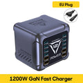 1000W GaN Charger USB C Fast Desktop 10Port USB Type C PD3.1 Charger Fast Charging for iPhone 17 16 15 Samsung S24 Xiaomi Laptop