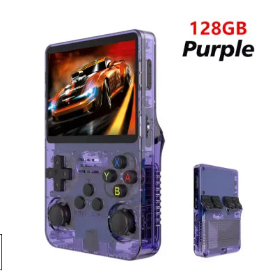 Portable Handheld Game Console 3.5 Inch IPS HD Screen Long Battery Life Type-C Charging Pocket Video Game Arcade Player