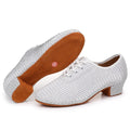 Women Dance Shoes Knitted Teacher Shoes Soft sole Low Heel Latin Training Shoes Ballet Dance Shoes Jazz Ballroom Sneakers Girls