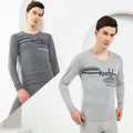 Thermal Underwear Sets For Men Winter Underwears Long Johns Soft Comfortable Clothes Men Underwear Tops Bottoms 2 pcs/set MY299