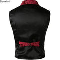 2026 Men's Fashion Jacket  Suit Vest Steampunk Gothic Waistcoat Men's Casual Vest Stage Performance Costume Evening Party Vests