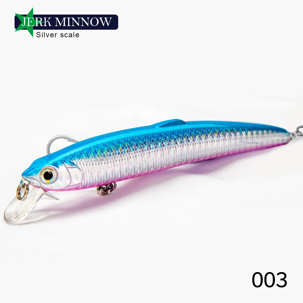 Hunthouse Saruna Minnow 90&125&147mm Floating Lure Wobbler Bait Jerkabit Lure For Fishing Seabass Minnow Bait