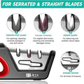 Four in One Kitchen Sharpener Restores Serrated Blade - View 3 | SAMAG