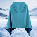 Cool Feeling Hooded Cape Ice Silk Quick Dry Breathable Beach Towel Absorbent Sun Protection Shawl Outdoor Sports Lightweight New
