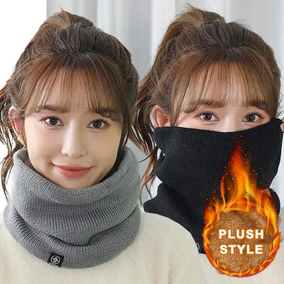 Unisex Thermal Knitted Neck Gaiter Winter Sport Scarf | SAMAG