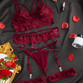 Erotic Sexy Lace Bra And Panty Set Underwear Transparent Bra Exotic Sets Sexy Thong Woman Porn Fancy Sensual Luxury Lingerie