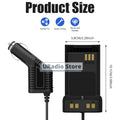 1/2/5PCS Baofeng UV-32 Radio Battery Eliminator 12-24V DM-32 Walkie Talkie Car Charger For DM32 UV32 Cigarette Lighter Accessory