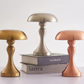 LED Table Lamps Touch Dimming USB Rechargeable for Bar Hotel Restaurant Bedside Decor Bedroom Nightlights Mushroom Lampara Gift