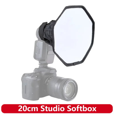 20cm Universal Octangle Style Foldable Flash Light | SAMAG